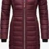 Navahoo Manteaux Dhiver Manteau D’hiver Umay Femme Lie De Vin