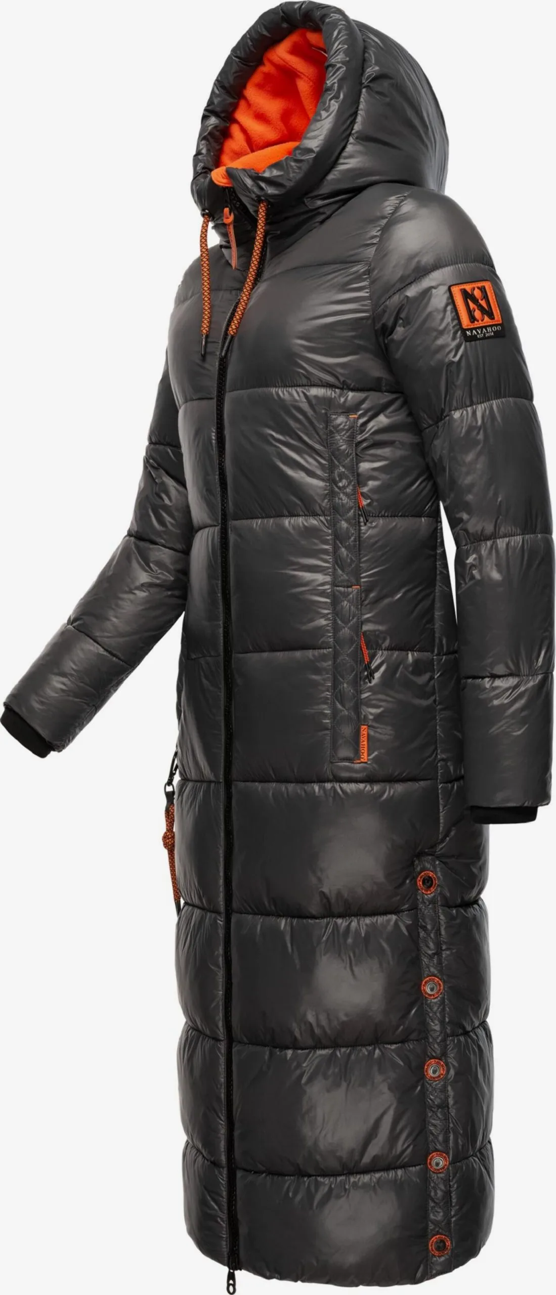 Navahoo Manteaux Dhiver Manteau D’hiver Schmuseengel Femme Anthracite – Image 2