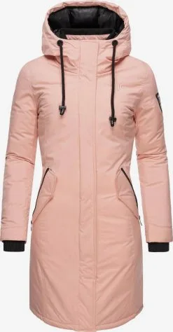 Navahoo Manteaux Dhiver Manteau D’hiver Femme Rose Ancienne