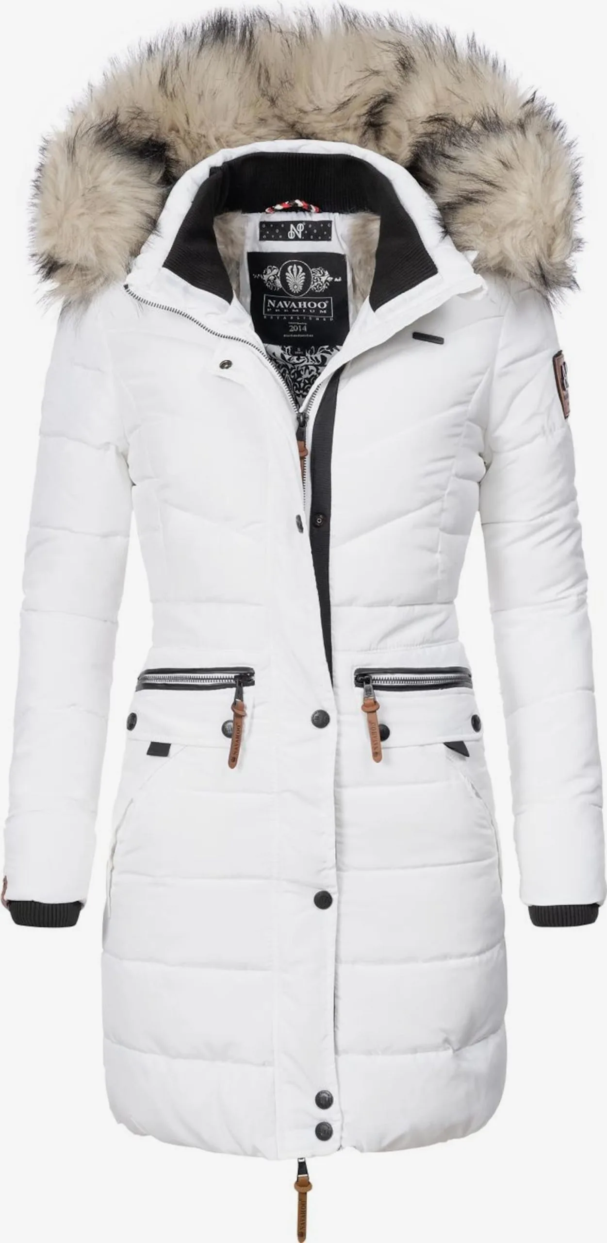 Navahoo Manteaux Dhiver Manteau D’hiver Paula Femme Blanc