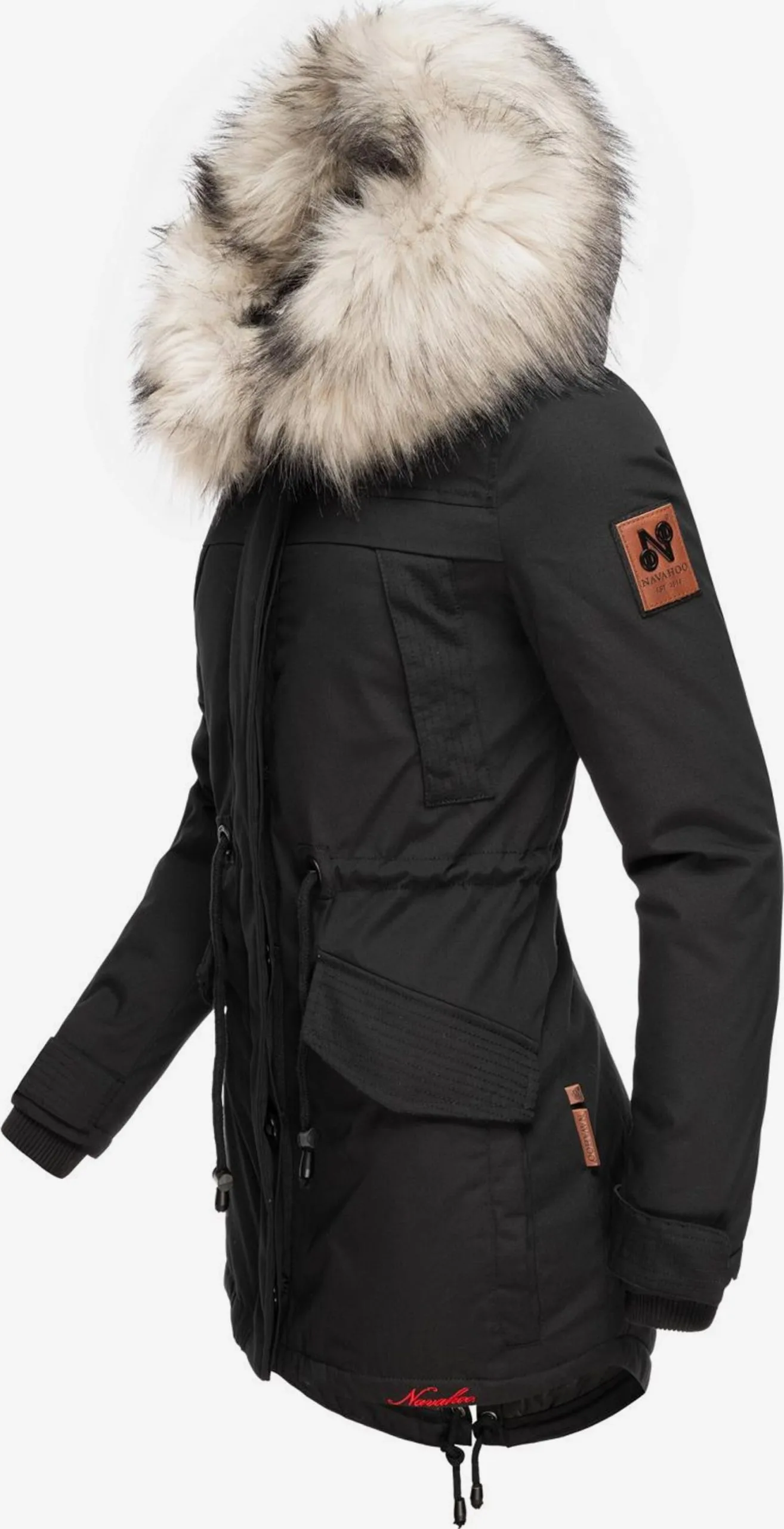 Navahoo Parkas Parka D’hiver Femme Noir – Image 2