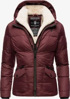 Navahoo Vestes Dhiver Veste D’hiver Megan Femme Rouge Foncé