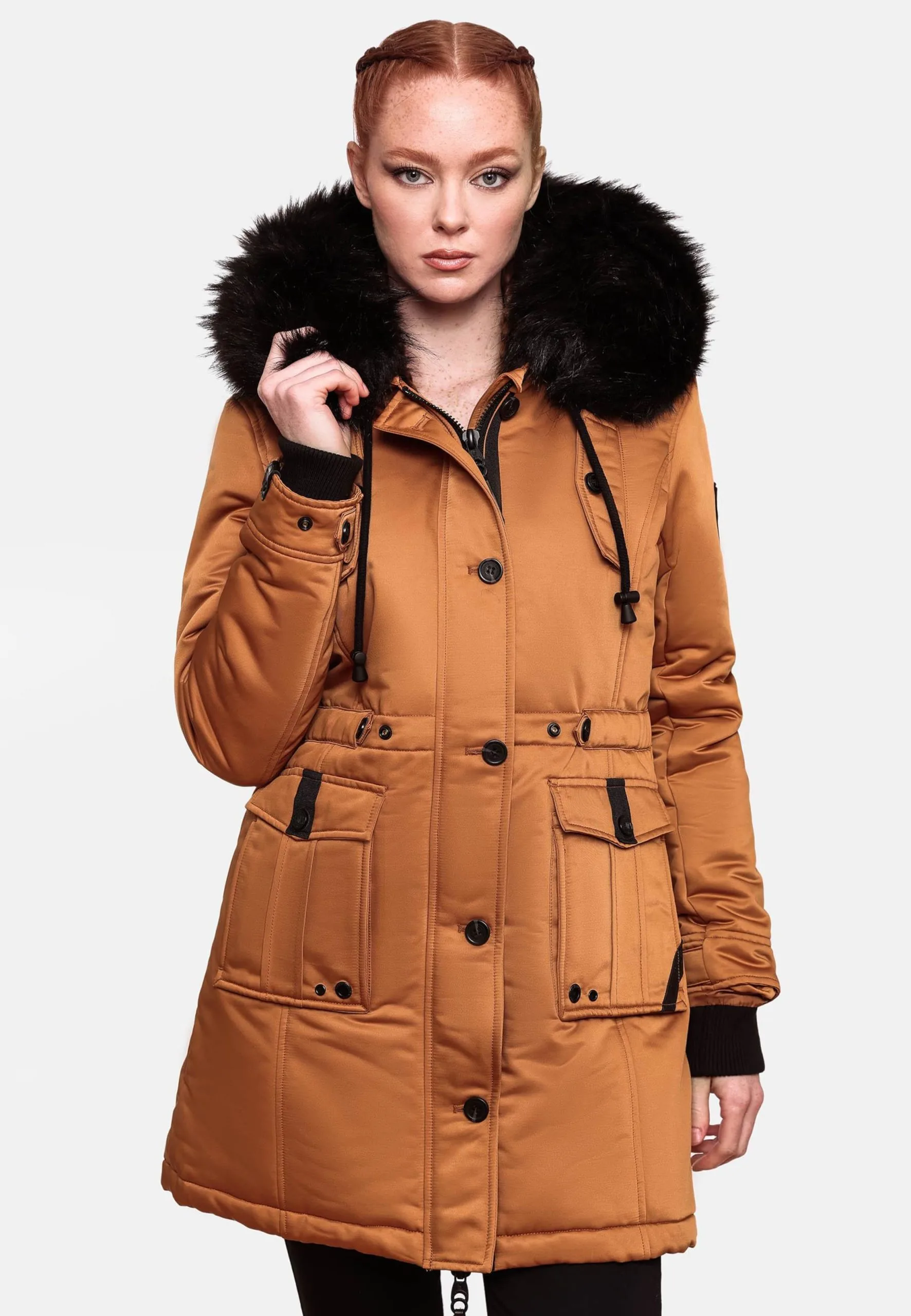 Navahoo Parkas Parka D’hiver Luluna Femme Cognac – Image 6