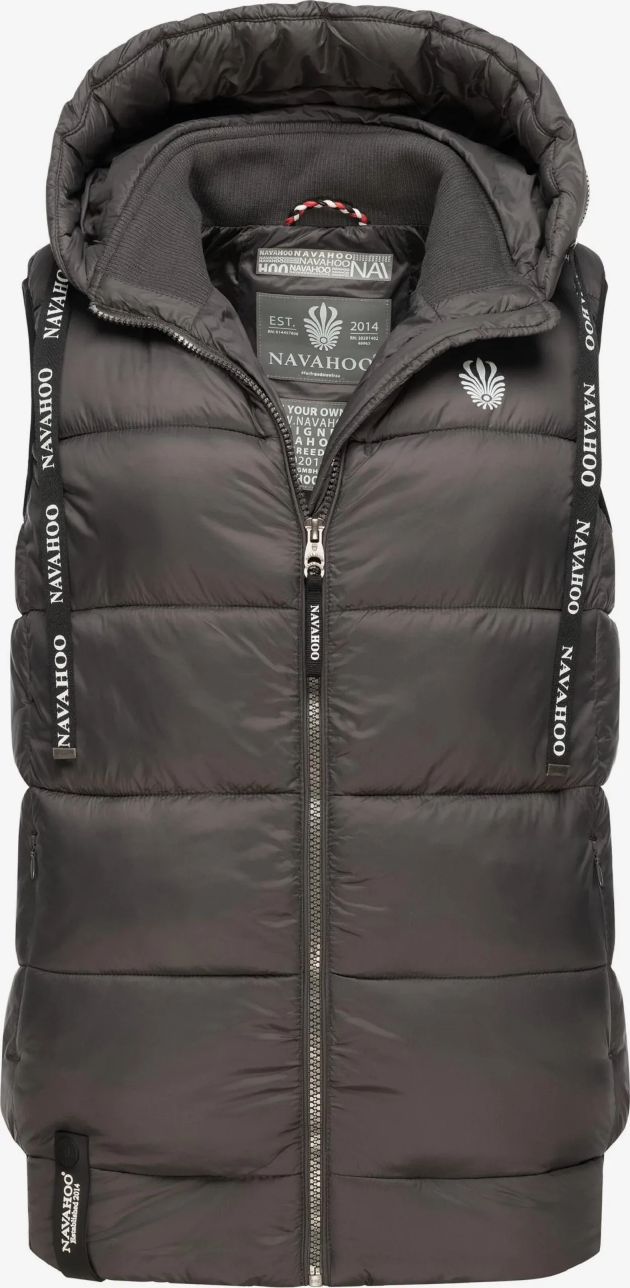 Navahoo Vestes Sans Manches Gilet Kassidy Femme Gris – Image 2