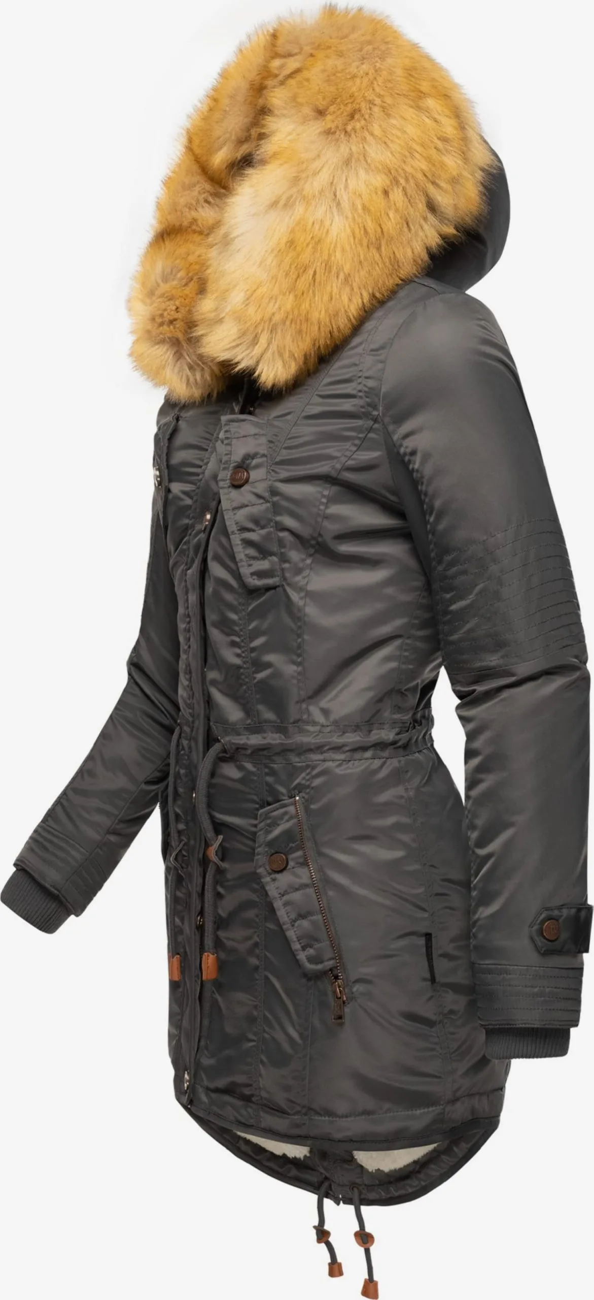 Navahoo Parkas Parka D’hiver La Viva Femme Anthracite – Image 2