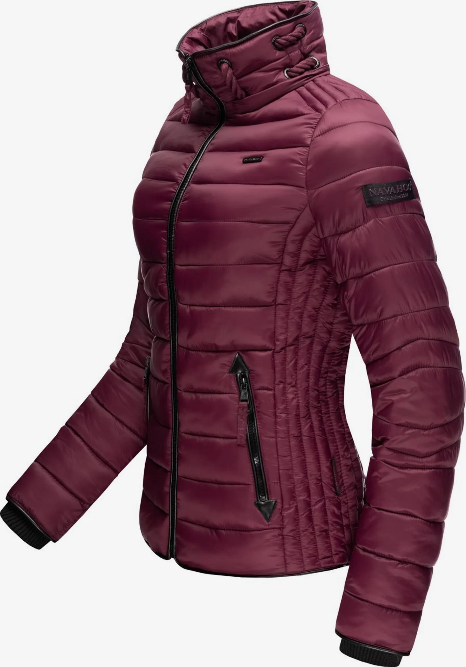 Navahoo Vestes De Mi-saison Veste Mi-saison Lulana Femme Bordeaux – Image 4
