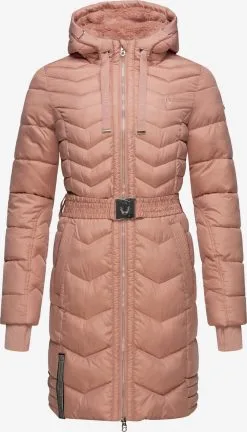 Navahoo Manteaux Dhiver Manteau D’hiver Alpenveilchen Femme Rose