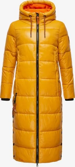 Navahoo Manteaux Dhiver Manteau D’hiver Schmuseengel Femme Jaune