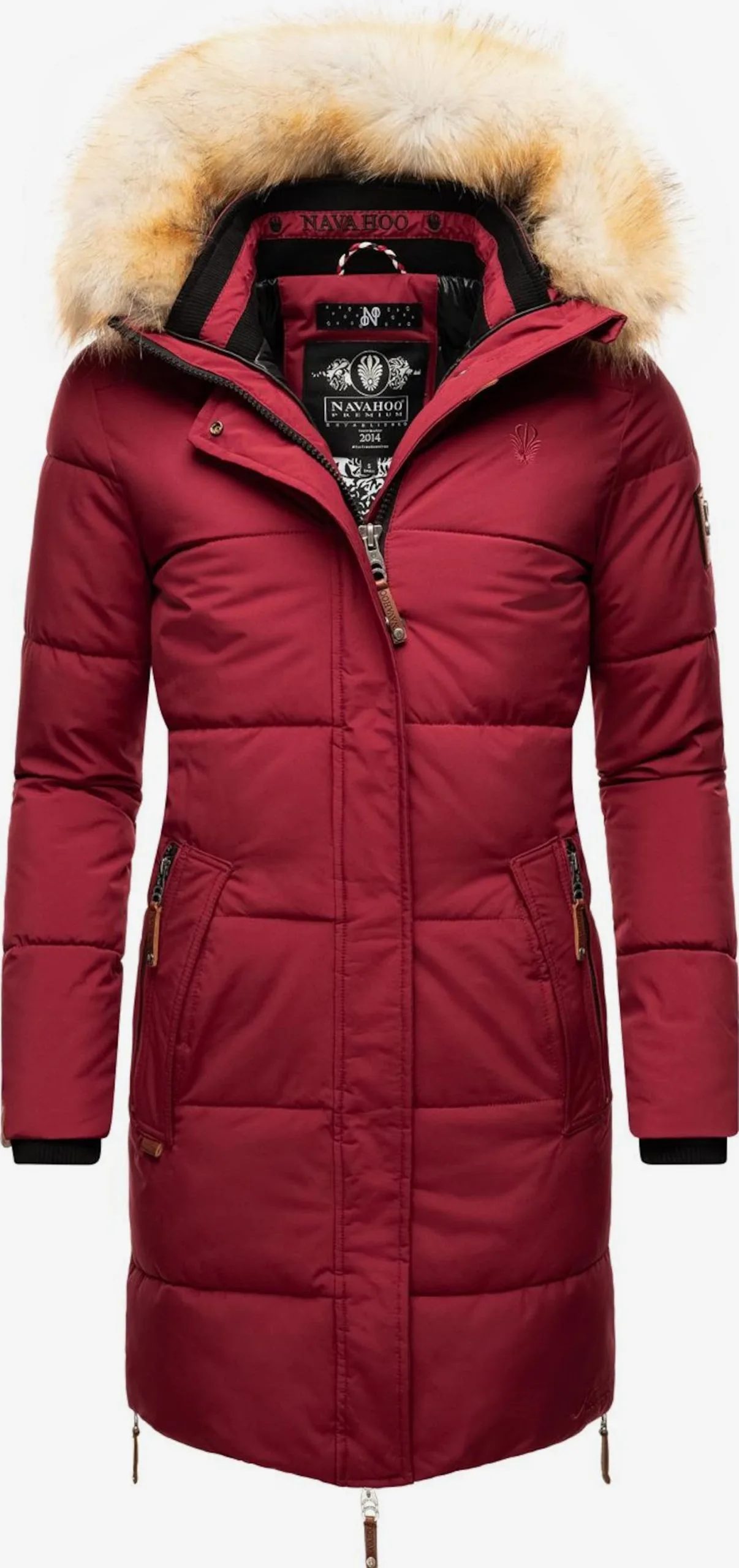 Navahoo Manteaux Dhiver Manteau D’hiver Halina Femme Bordeaux