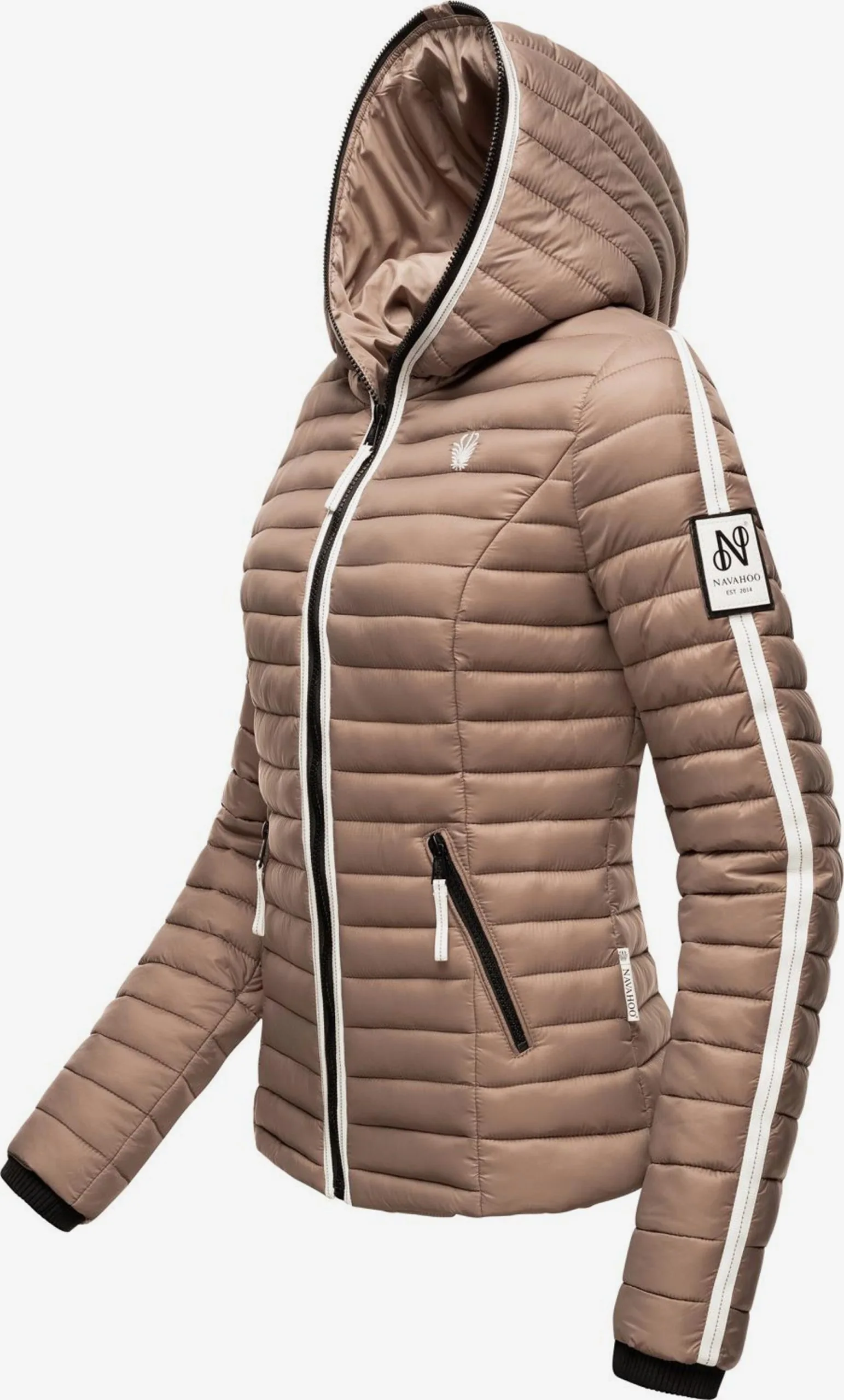 Navahoo Vestes De Mi-saison Veste Mi-saison Kimuk Femme Noisette – Image 2