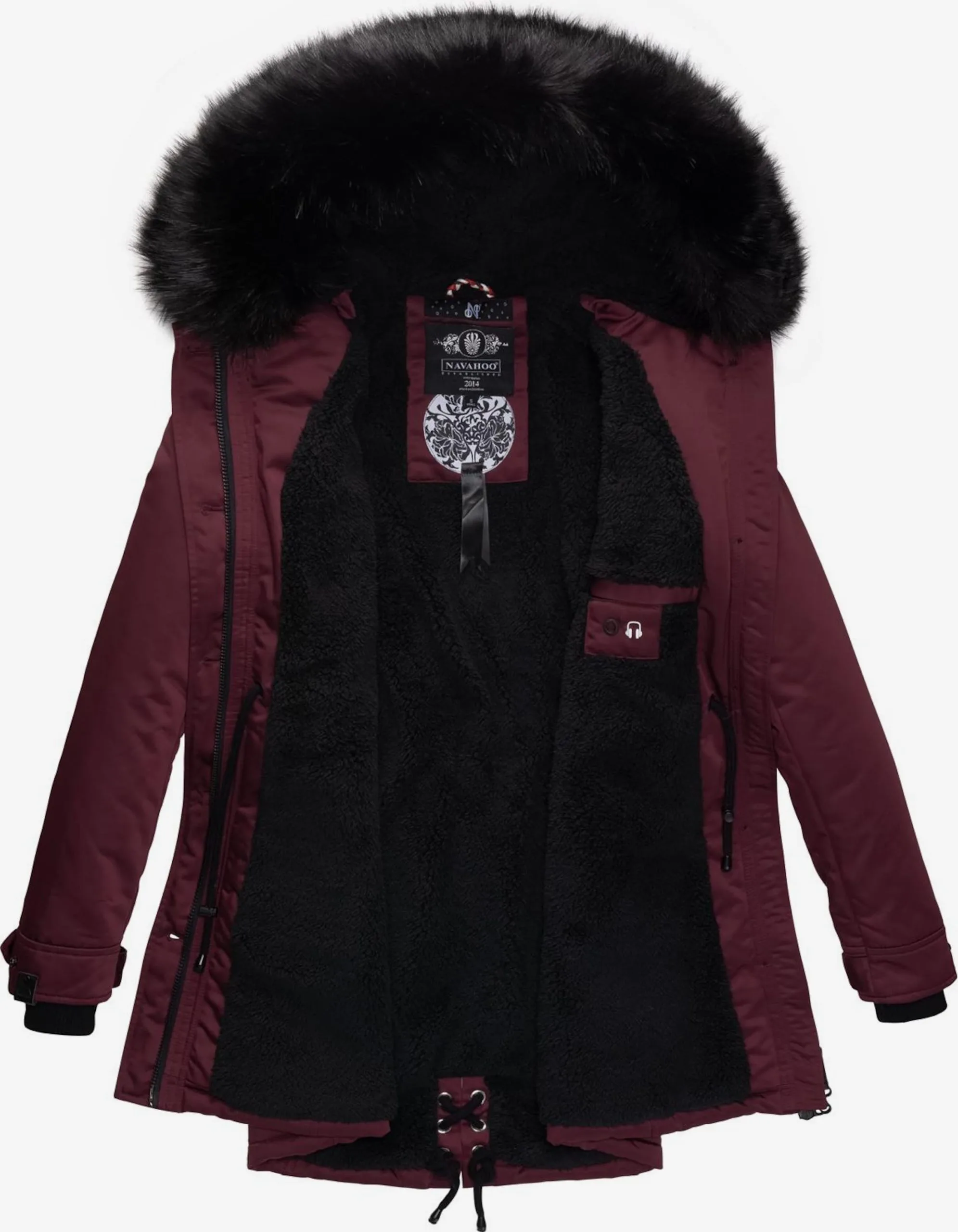 Navahoo Parkas Parka D’hiver Femme Lie De Vin – Image 4