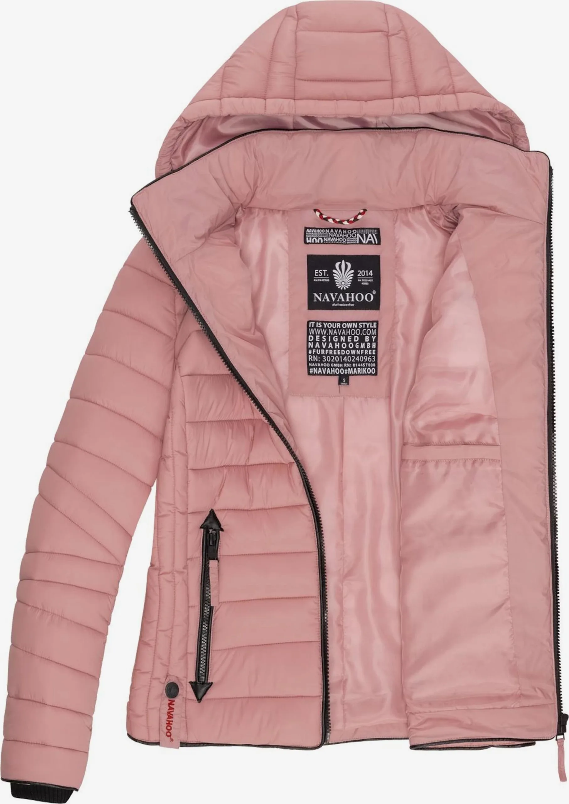 Navahoo Vestes De Mi-saison Veste Mi-saison Lulana Femme Rose – Image 6