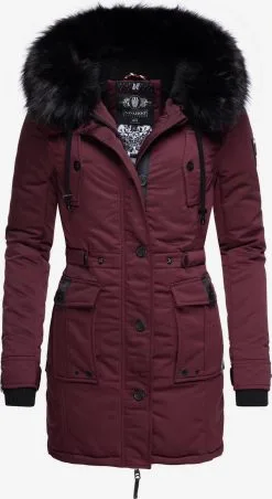 Navahoo Parkas Parka D’hiver Femme Lie De Vin