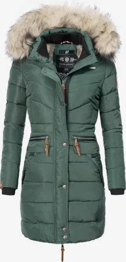 Navahoo Manteaux Dhiver Manteau D’hiver Paula Femme émeraude