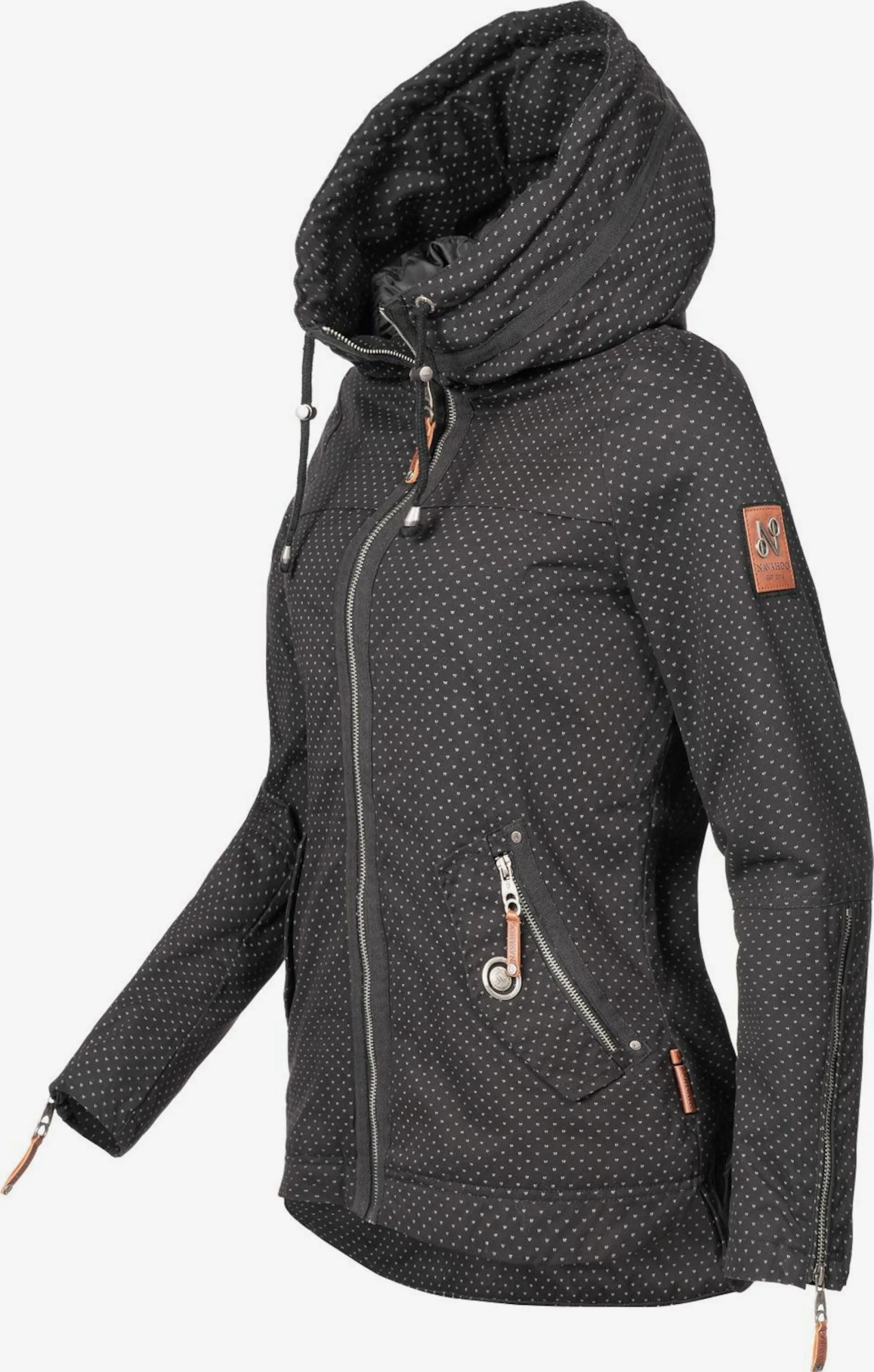 Navahoo Vestes De Mi-saison Veste Mi-saison Wekoo Femme Noir – Image 3