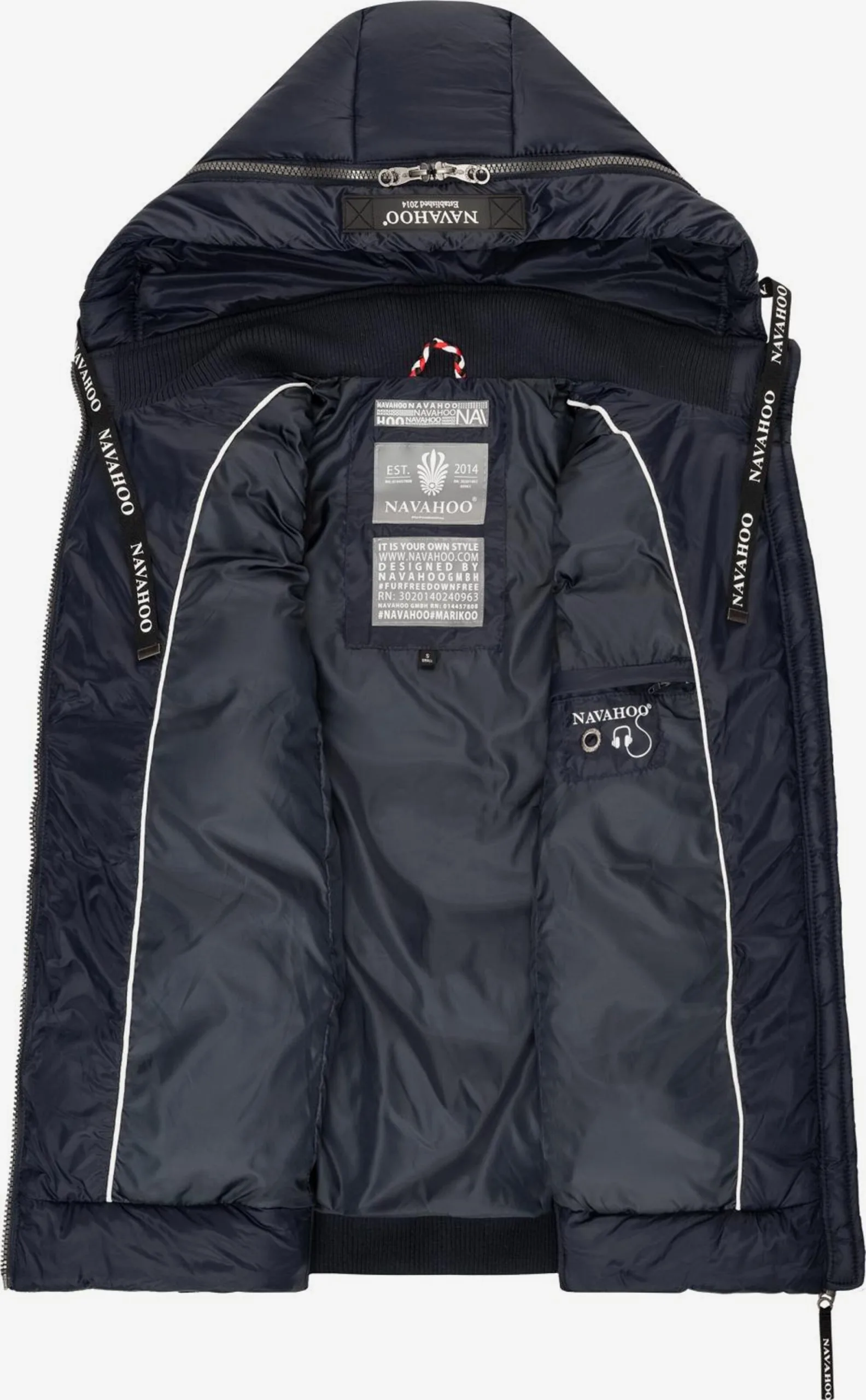 Navahoo Vestes Sans Manches Gilet Kassidy Femme Bleu Marine – Image 6