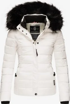 Navahoo Vestes Dhiver Veste D’hiver Miamor Femme Blanc Naturel