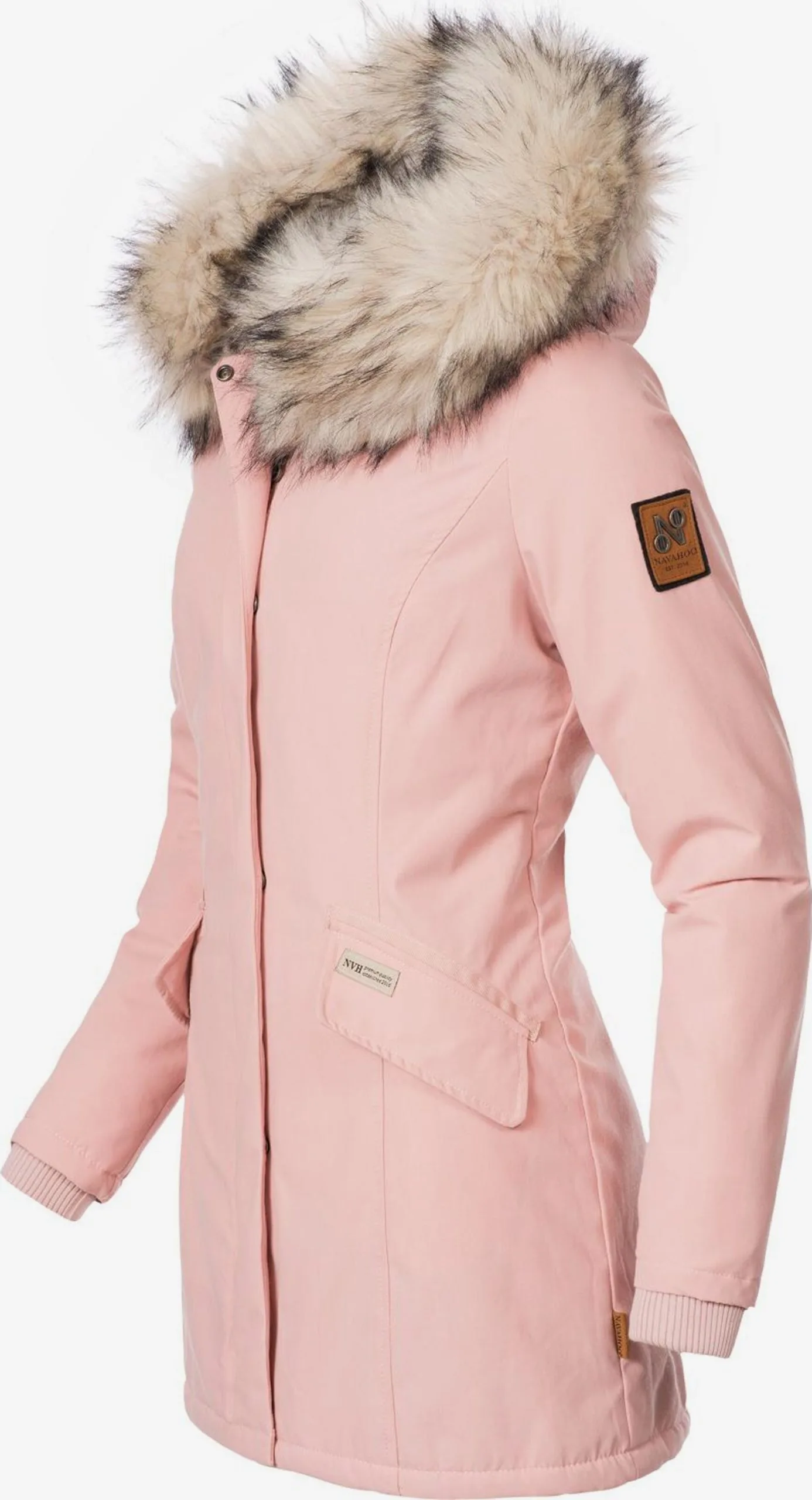 Navahoo Parkas Parka D’hiver Cristal Femme Rose Ancienne – Image 2
