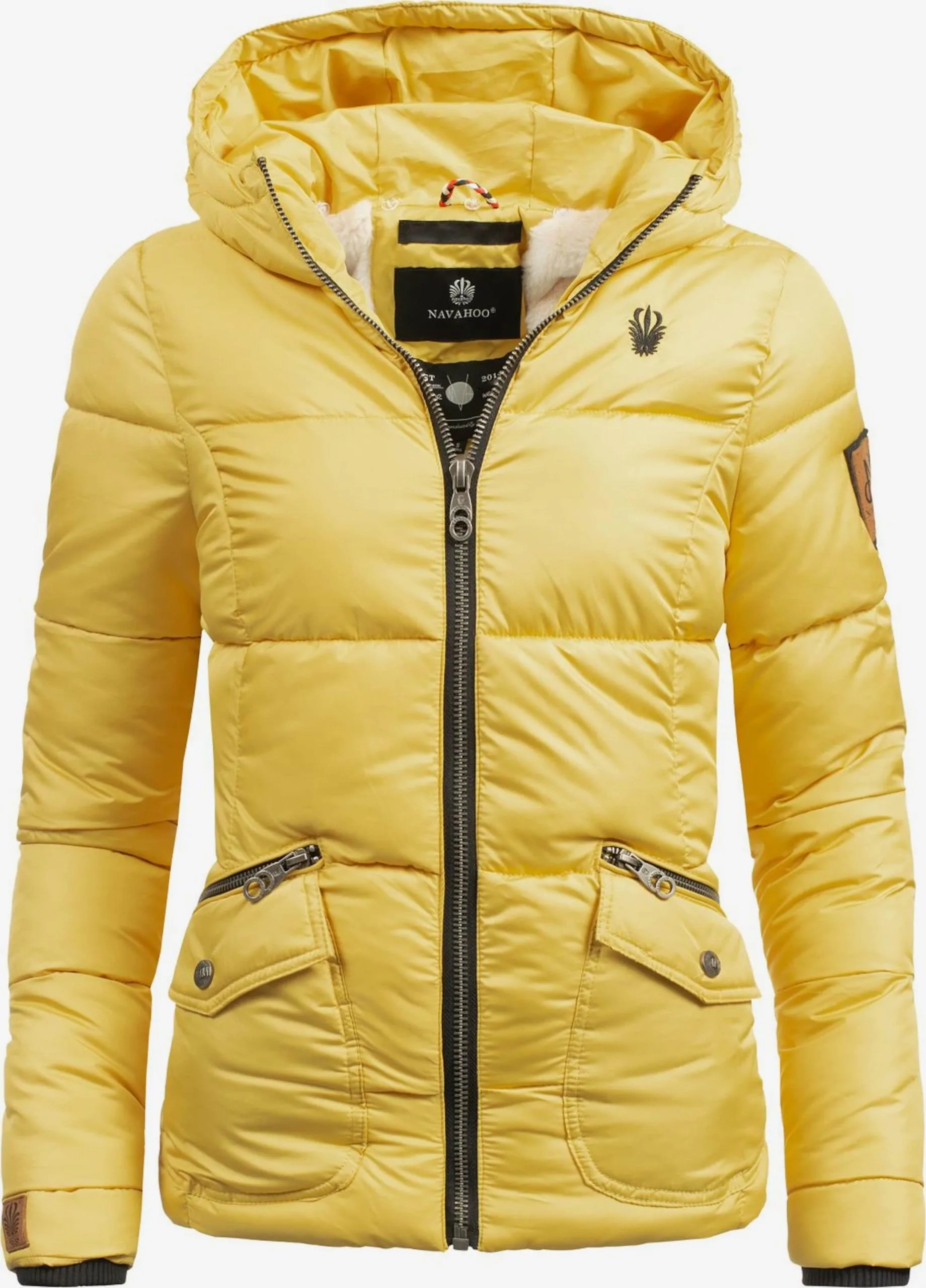 Navahoo Vestes Dhiver Veste D’hiver Megan Femme Jaune – Image 3