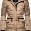 Navahoo Manteaux Dhiver Manteau D’hiver Paula Femme Noisette