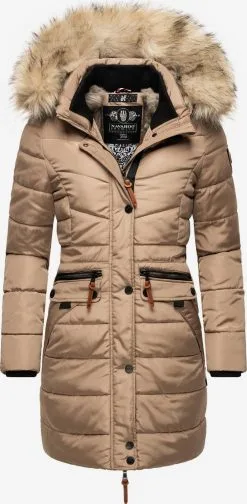 Navahoo Manteaux Dhiver Manteau D’hiver Paula Femme Noisette