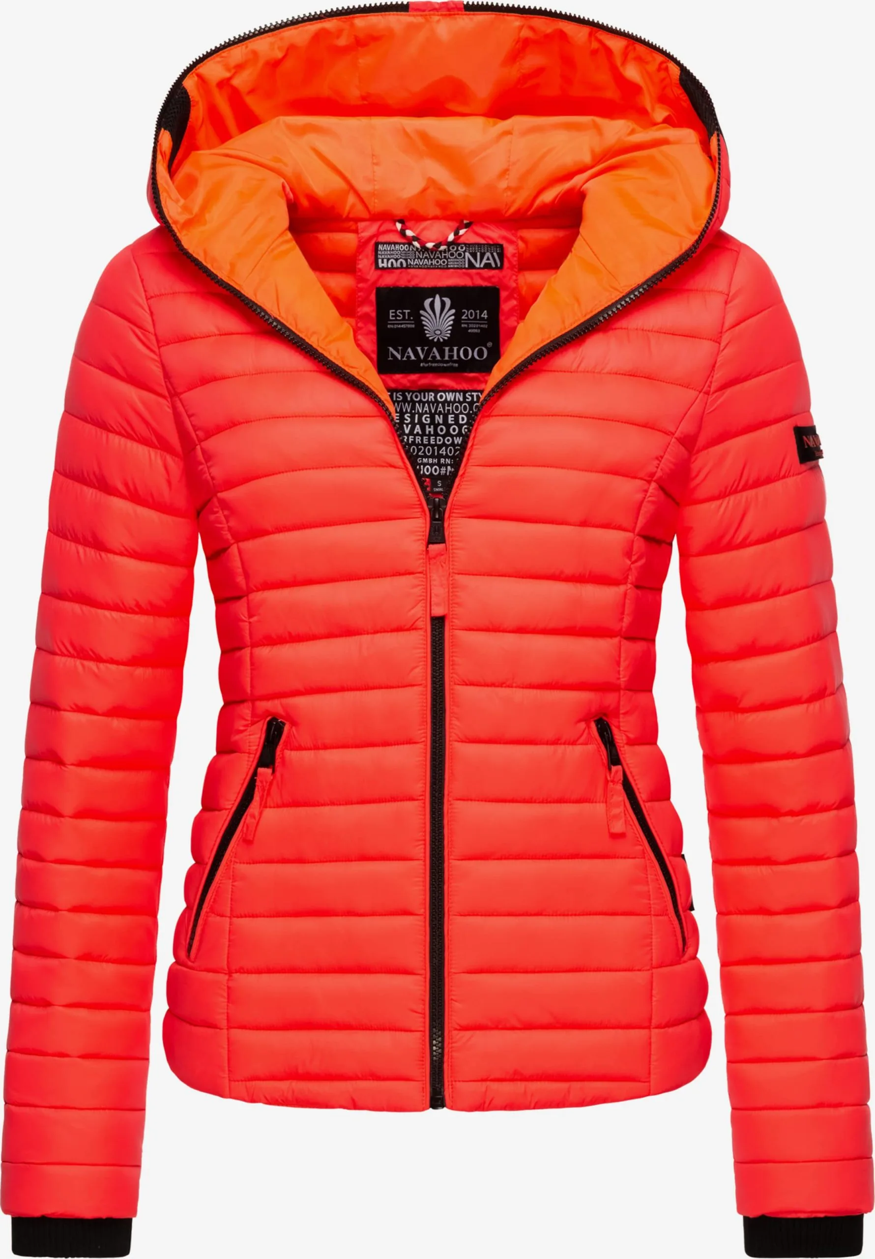 Navahoo Vestes De Mi-saison Veste Mi-saison Kimuk Femme Orange Fluo