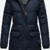 Navahoo Manteaux Dhiver Manteau D’hiver Cosimaa Femme Bleu Marine