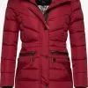Navahoo Manteaux Dhiver Manteau D’hiver Paula Femme Lie De Vin