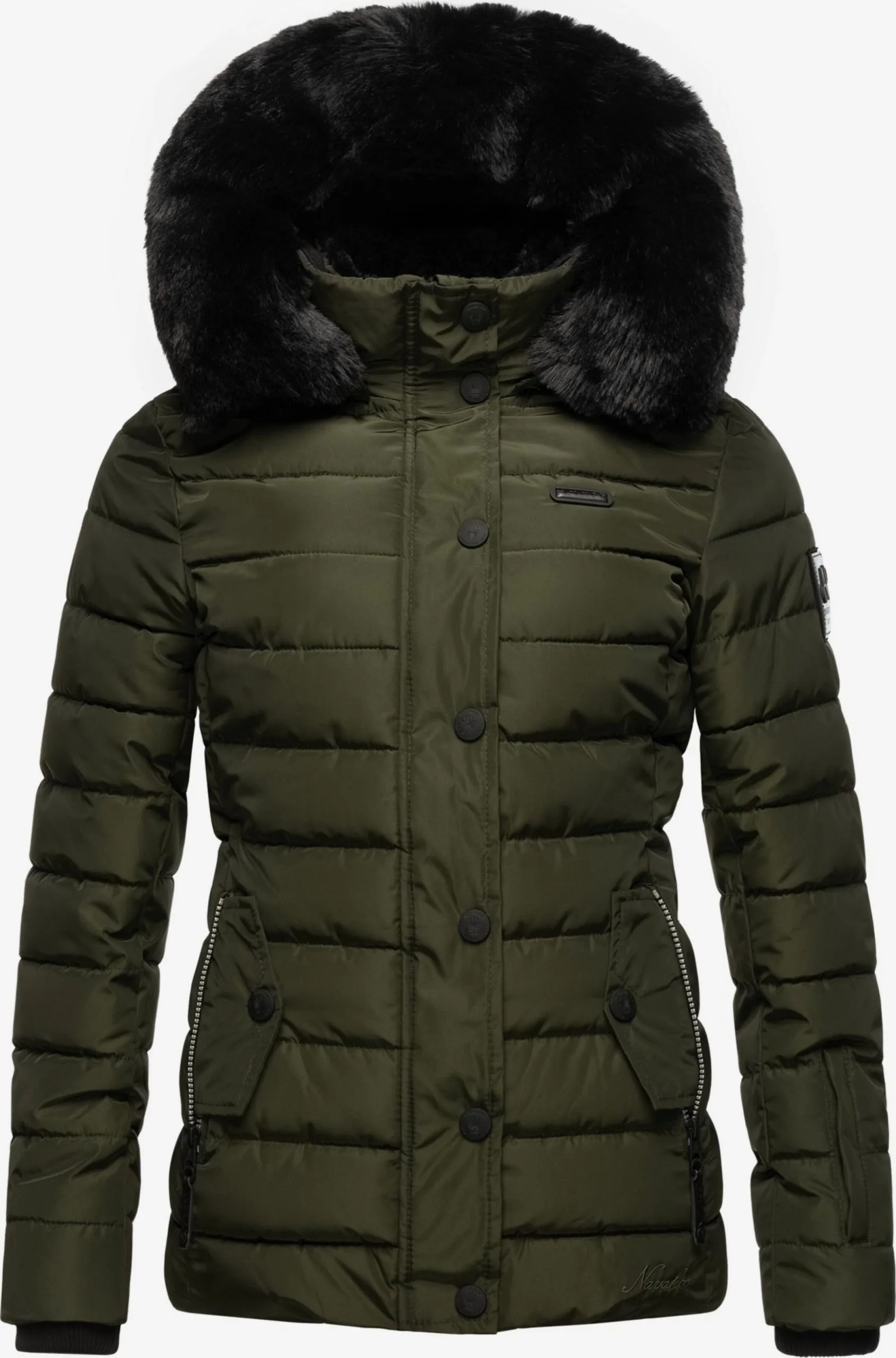 Navahoo Vestes Dhiver Veste D’hiver Milianaa Femme Kaki – Image 4