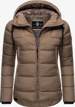 Navahoo Vestes Dhiver Veste D’hiver Renesmee Femme Noisette