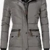 Navahoo Manteaux Dhiver Manteau D’hiver Paula Femme Gris