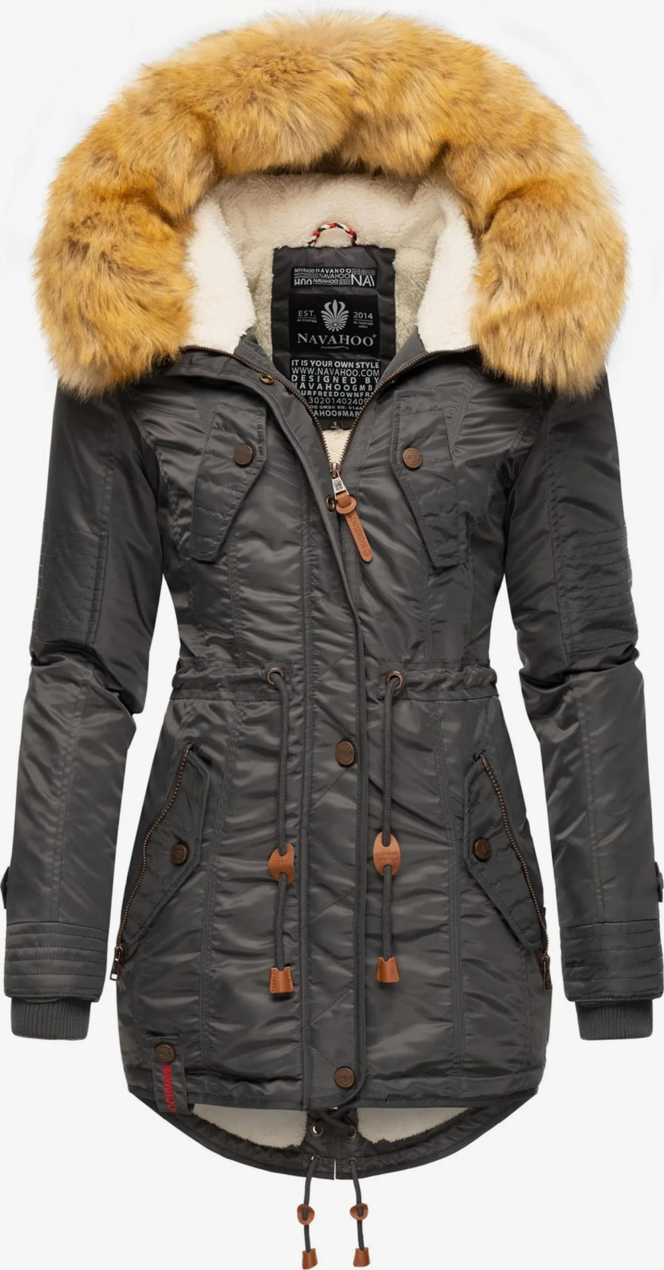 Navahoo Parkas Parka D’hiver La Viva Femme Anthracite