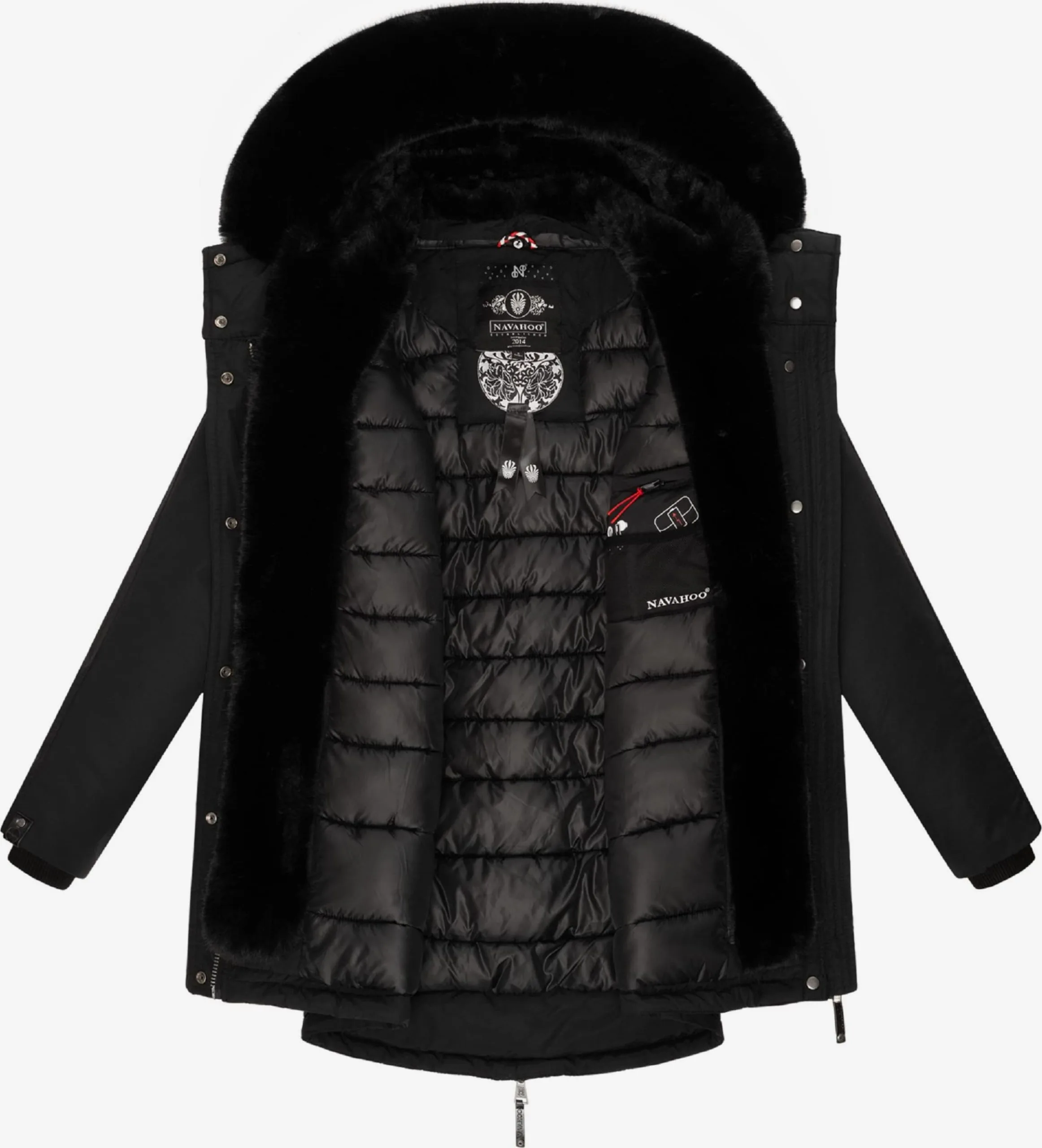 Navahoo Parkas Parka D’hiver Sweety Deluxe Femme Noir – Image 6