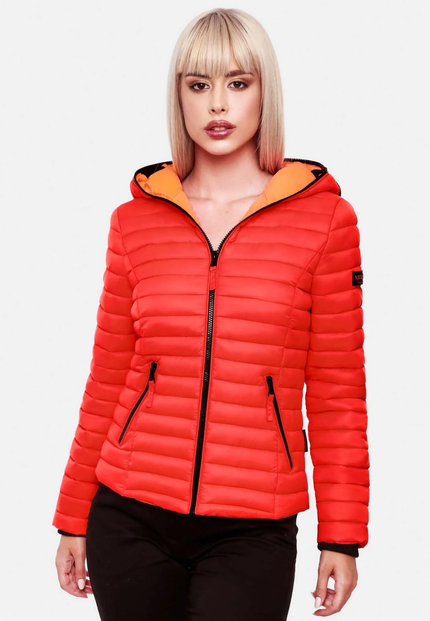 Navahoo Vestes De Mi-saison Veste Mi-saison Kimuk Femme Orange Fluo – Image 5