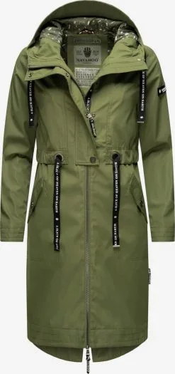 Navahoo Parkas Parka Mi-saison Josinaa Femme Vert