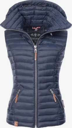 Navahoo Vestes Sans Manches Gilet Shadaa Femme Bleu Marine