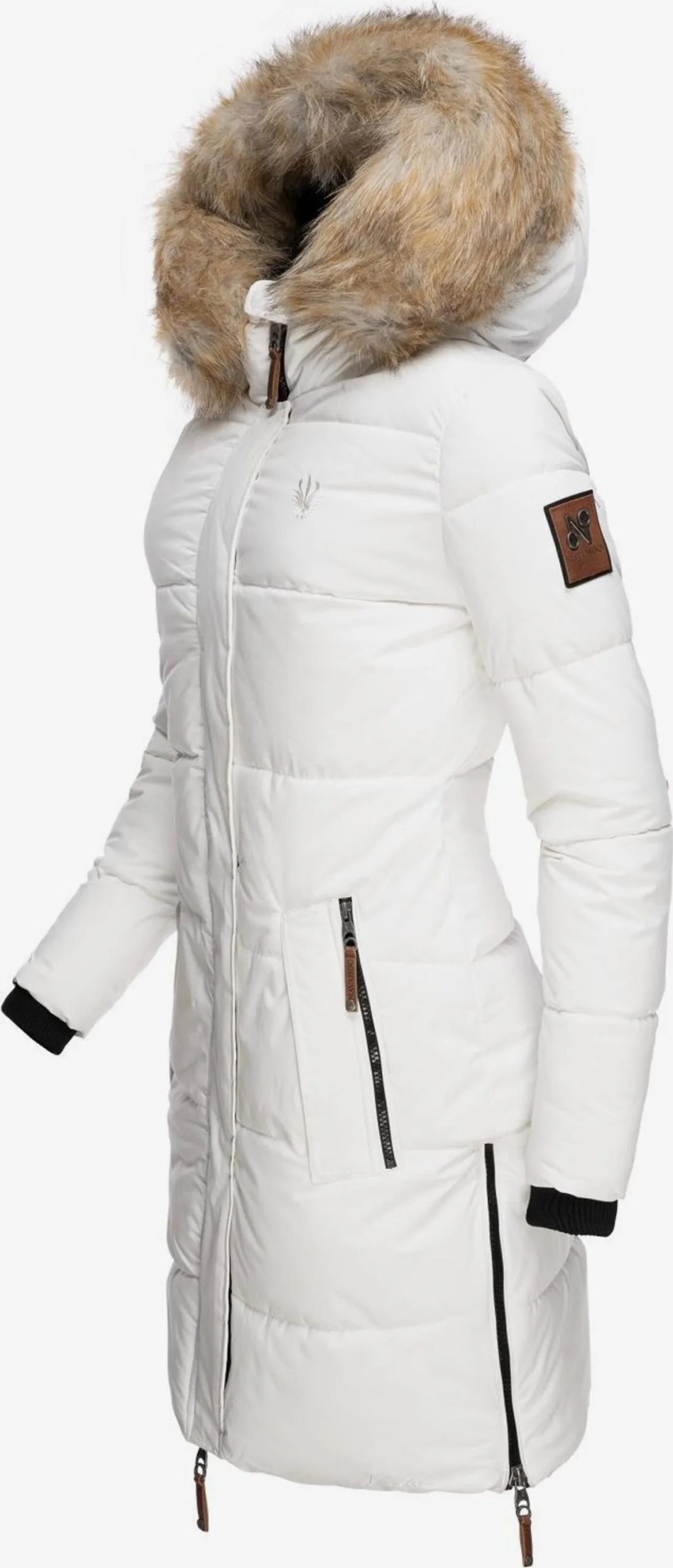 Navahoo Manteaux Dhiver Manteau D’hiver Halina Femme Blanc – Image 2