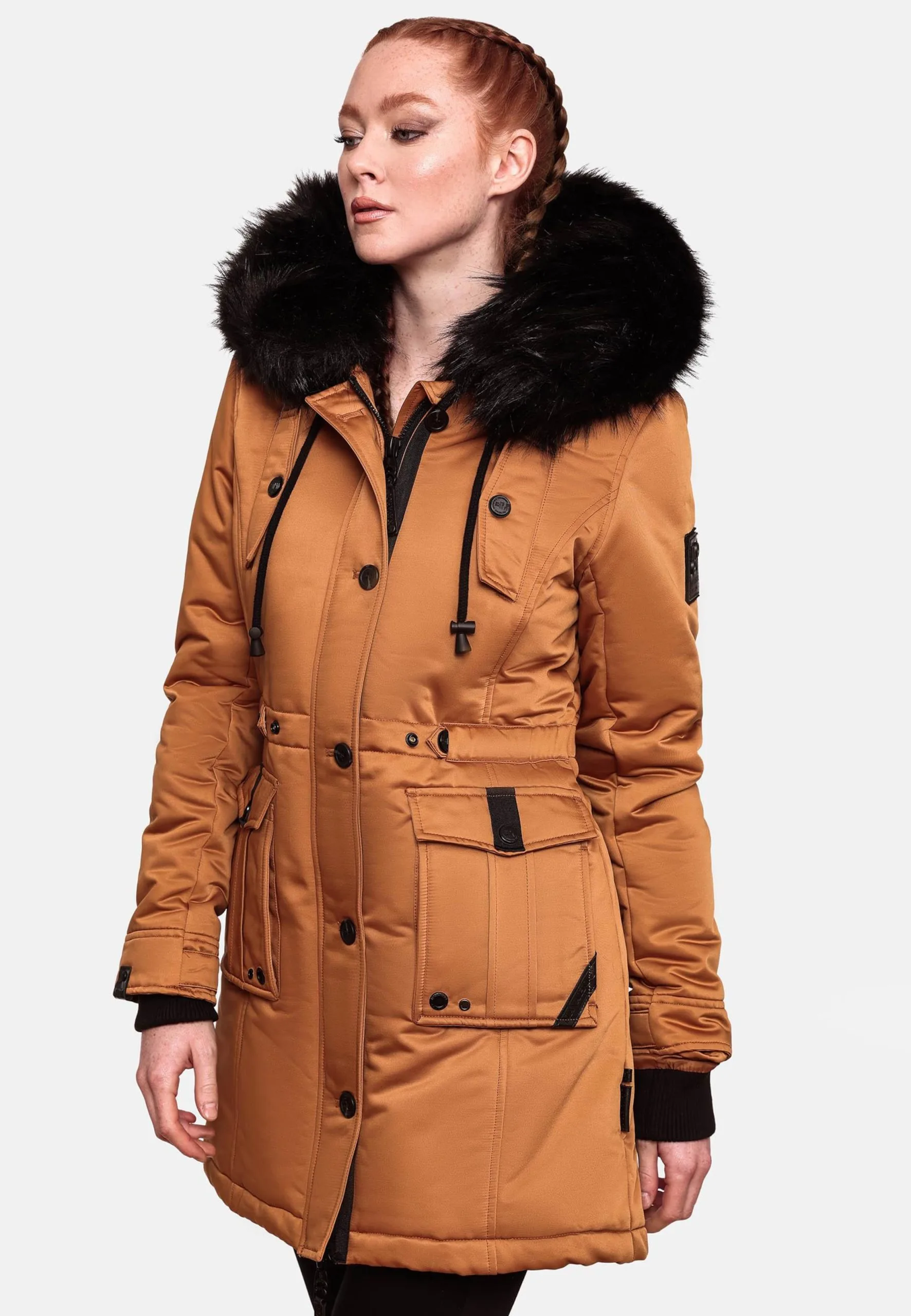 Navahoo Parkas Parka D’hiver Luluna Femme Cognac – Image 7