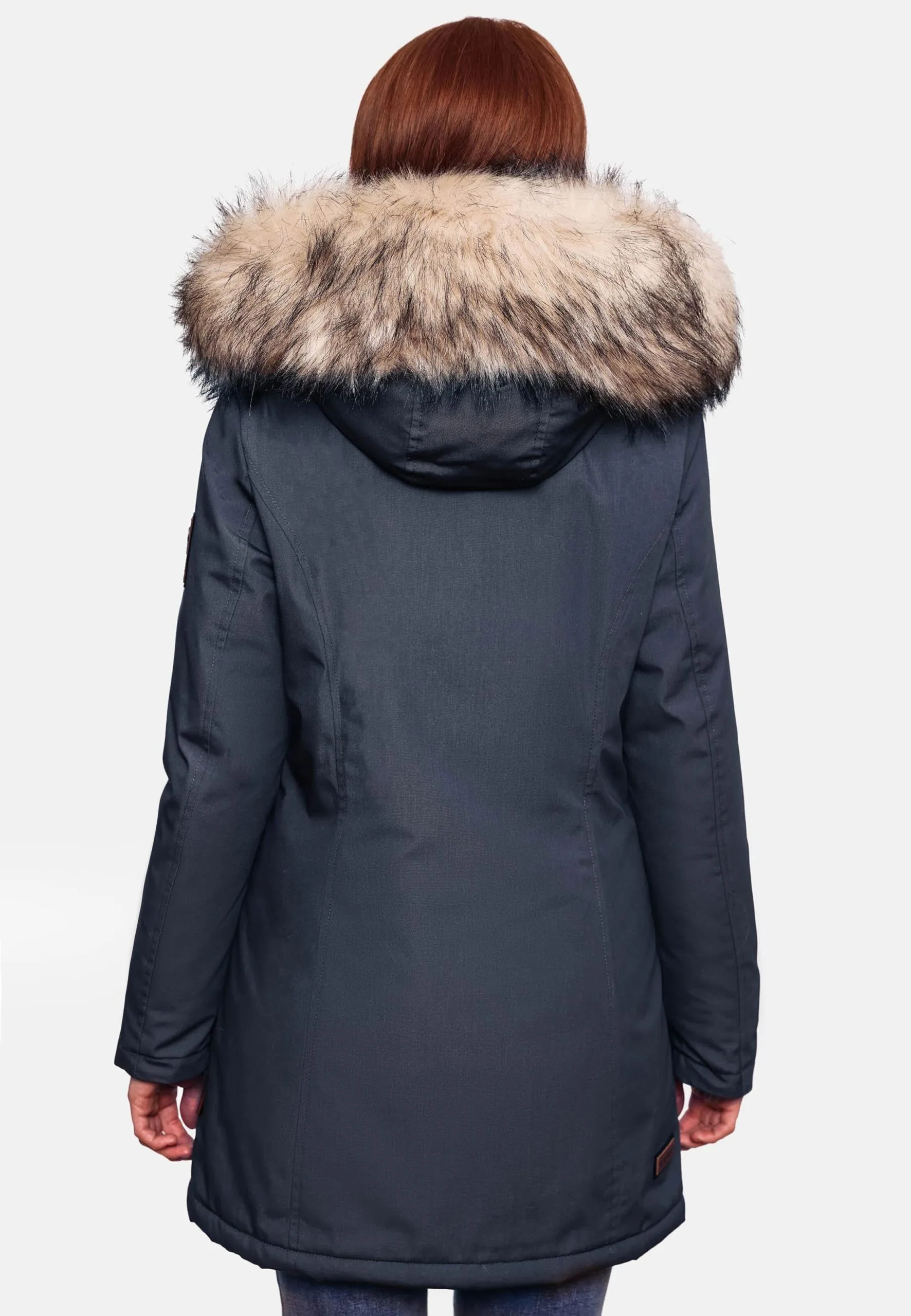 Navahoo Parkas Parka D’hiver Cristal Femme Bleu Foncé – Image 5