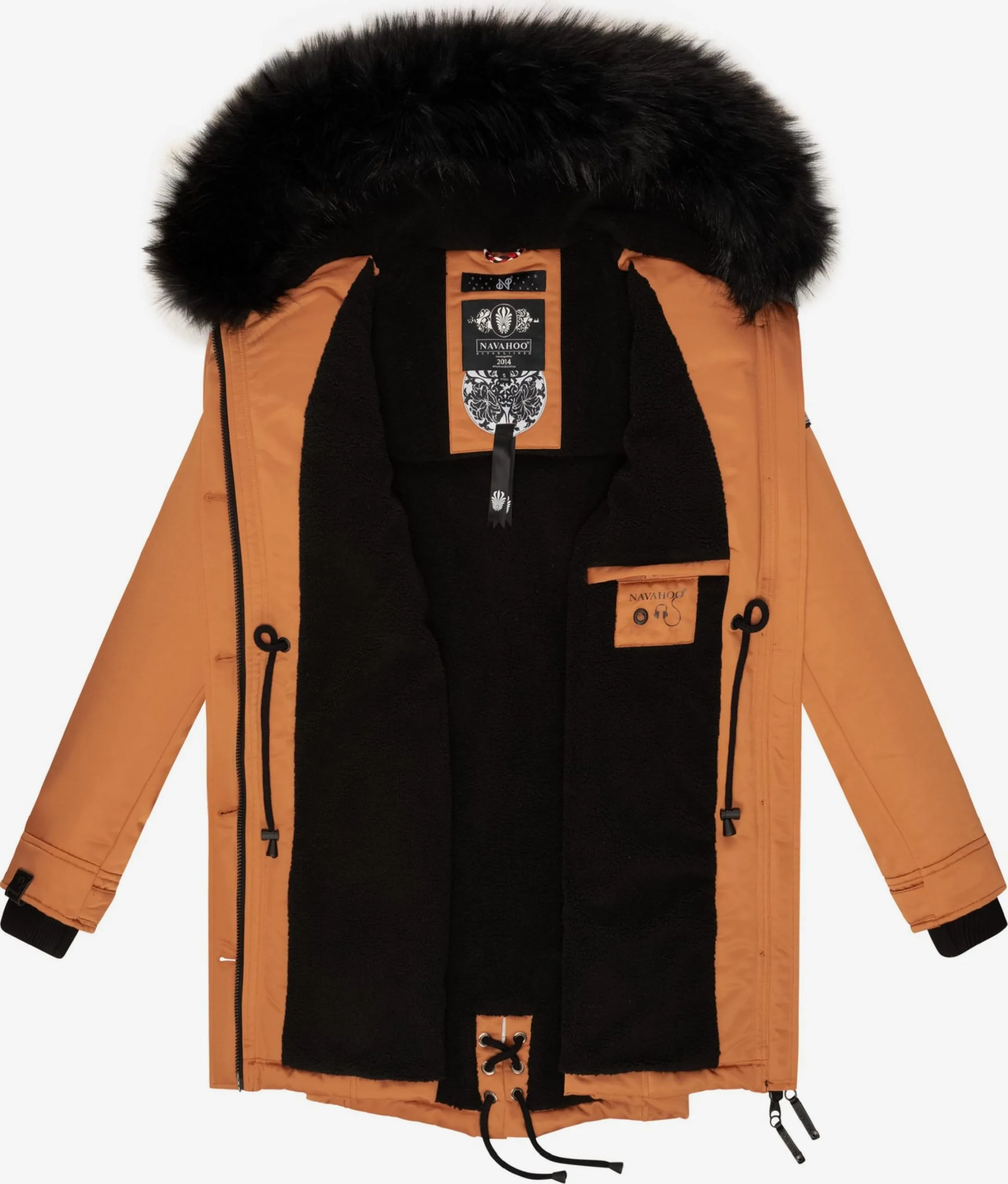 Navahoo Parkas Parka D’hiver Luluna Femme Cognac – Image 5