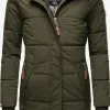Navahoo Manteaux Dhiver Manteau D’hiver Halina Femme Olive