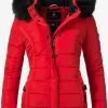 Navahoo Vestes Dhiver Veste D’hiver Miamor Femme Rouge