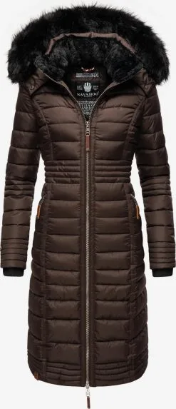 Navahoo Manteaux Dhiver Manteau D’hiver Umay Femme Marron