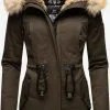 Navahoo Parkas Parka D’hiver Femme Chocolat