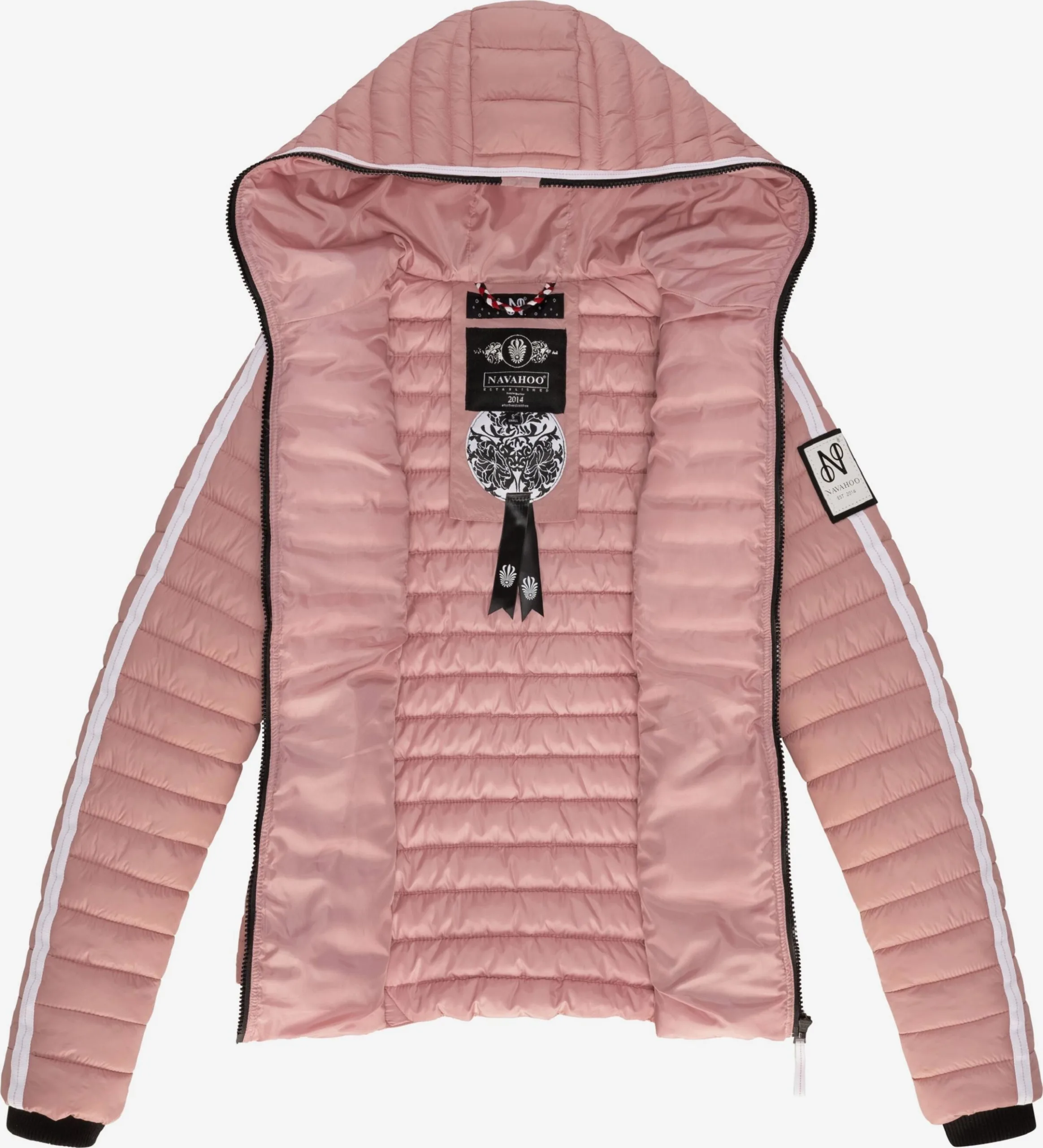 Navahoo Vestes De Mi-saison Veste Mi-saison Femme Rose – Image 4