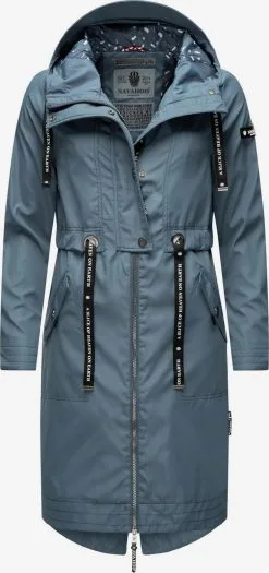 Navahoo Parkas Parka Mi-saison Josinaa Femme Bleu Pastel