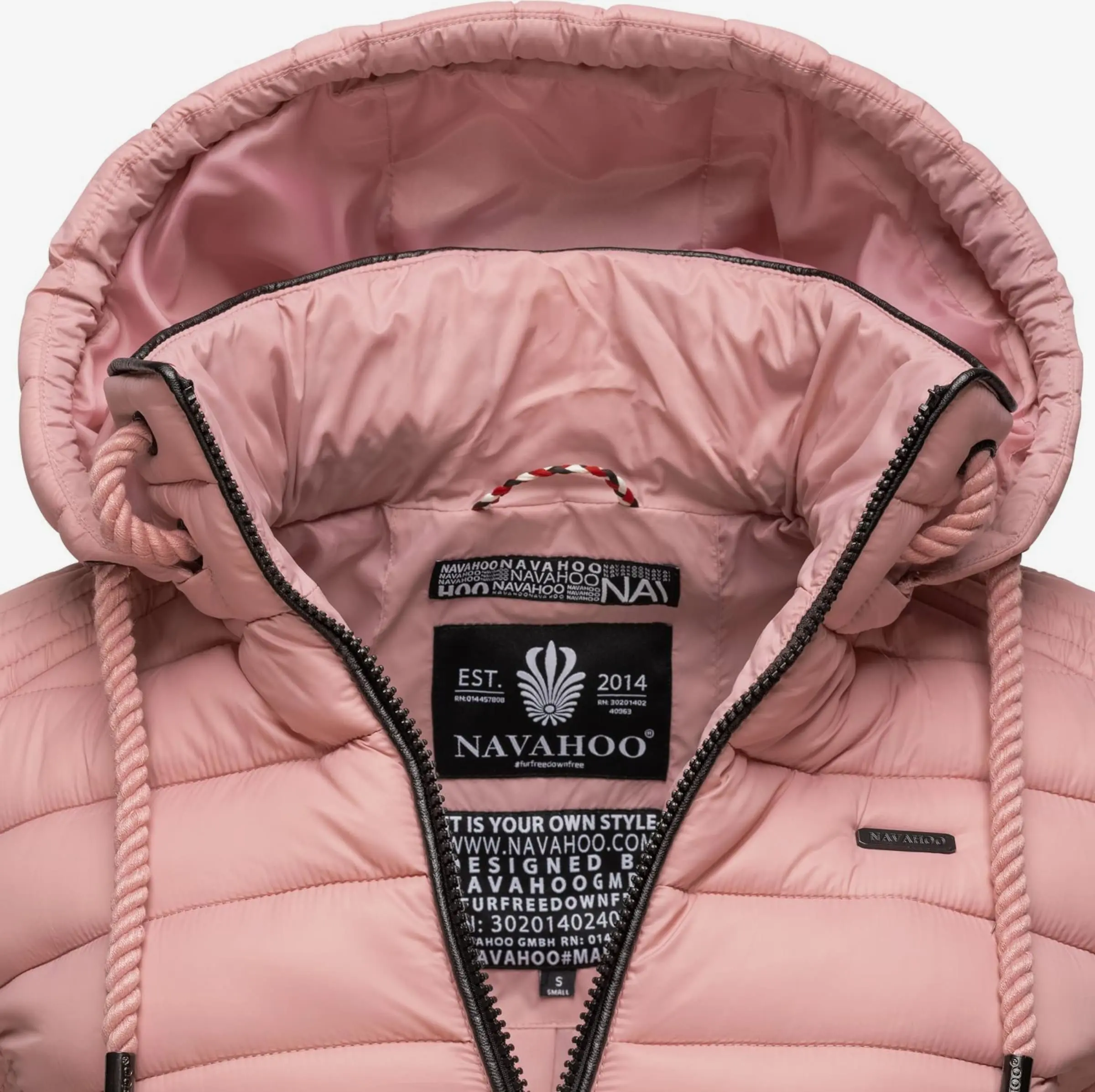 Navahoo Vestes De Mi-saison Veste Mi-saison Lulana Femme Rose – Image 7