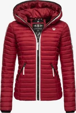 Navahoo Vestes De Mi-saison Veste Mi-saison Kimuk Femme Rouge Foncé