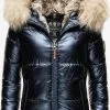 Navahoo Vestes Dhiver Veste D’hiver Tikunaa Femme Bleu Marine