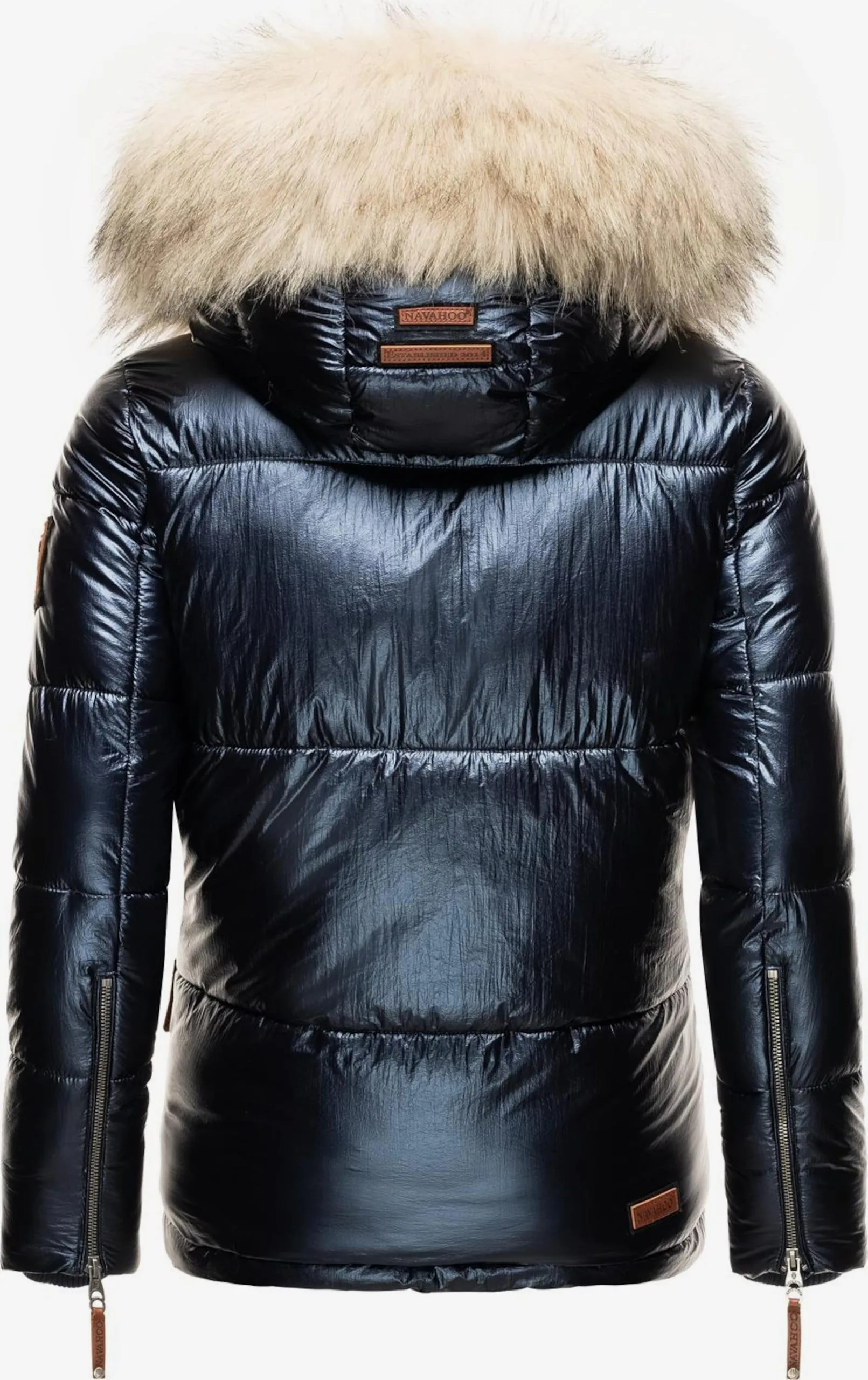 Navahoo Vestes Dhiver Veste D’hiver Tikunaa Femme Bleu Marine – Image 3